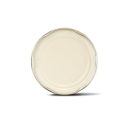 40 Stück Schraubdeckel TO82 silber