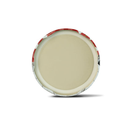 40 Stück Schraubdeckel TO82 Herz zu rot kariert