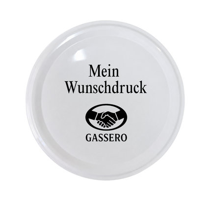 Schraubdeckel TO100 weiß individuell bedrucken lassen