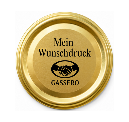 Schraubdeckel TO66 individuell bedrucken lassen