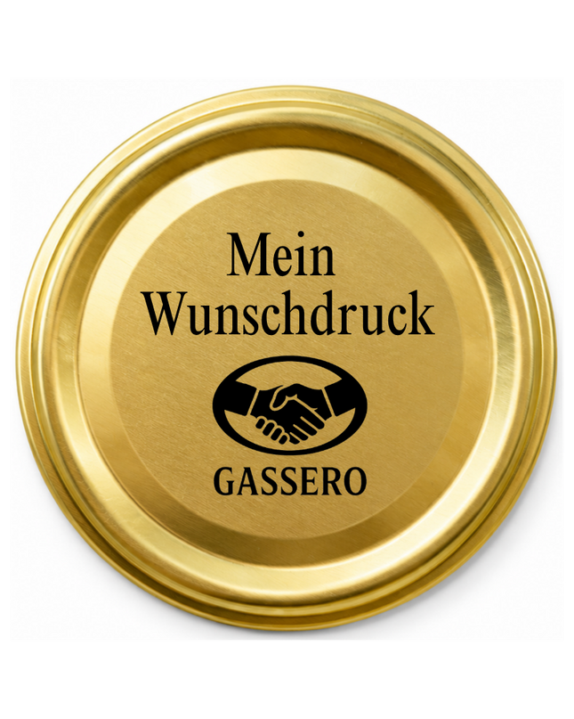Schraubdeckel TO66 individuell bedrucken lassen