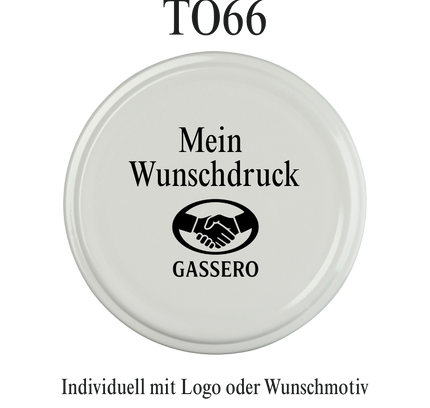 Schraubdeckel TO66 individuell bedrucken lassen
