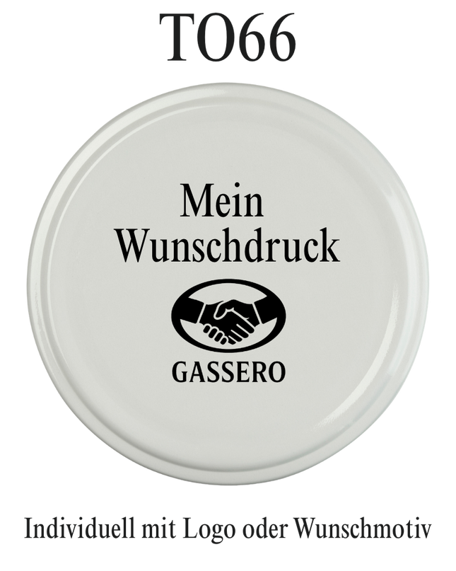 Schraubdeckel TO66 individuell bedrucken lassen