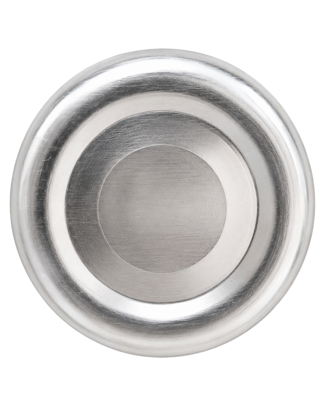 Schraubdeckel TO38 silber mit Vakuumindikator