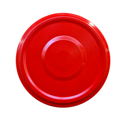 Schraubdeckel TO66 Ketchup rot mit Vakuumindikator