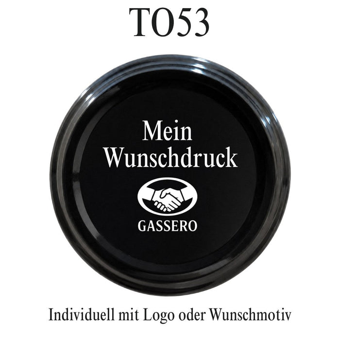 Schraubdeckel TO53 schwarz individuell bedrucken lassen