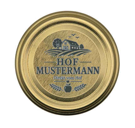 Schraubdeckel TO66 individuell bedrucken lassen
