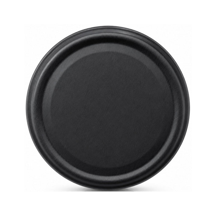 Schraubdeckel TO82 schwarz matt für Schraubglas 720 ml